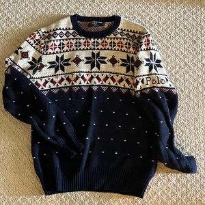Ralph Lauren mens holiday sweater